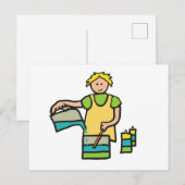 キャンドルメイキング ポストカード (正面/裏面)