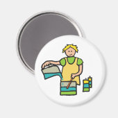 キャンドルメイキング マグネット (正面/裏面)