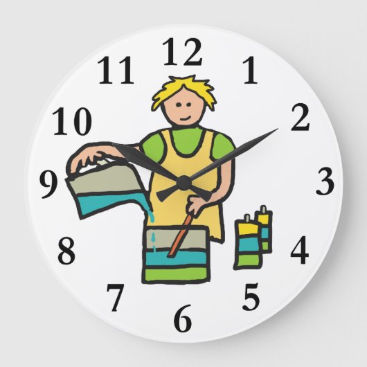 キャンドルメイキング ラージ壁時計 (正面)