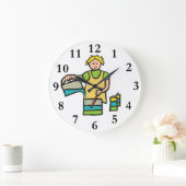 キャンドルメイキング ラージ壁時計 (ホーム)