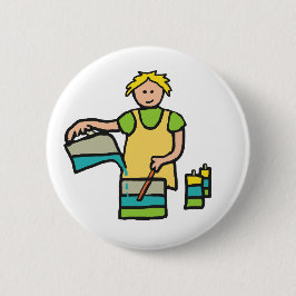 キャンドルメイキング 缶バッジ