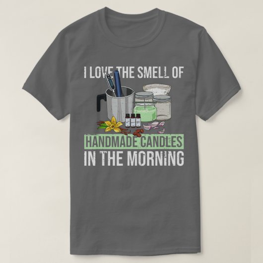キャンドルメーカーのキャンドルメーカー引用文 Tシャツ (デザイン正面)