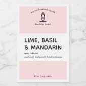 キャンドルモダンラベル フードラベル (シングルラベル)