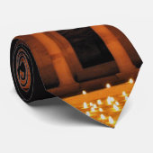 キャンドルライトによるPetra ネクタイ (ロール)