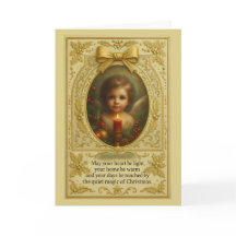 「キャンドルライトに抱かれて：クリスマスの祝福」