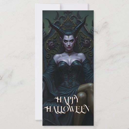 キャンドルライトに照らされた悪魔の女王 (正面)