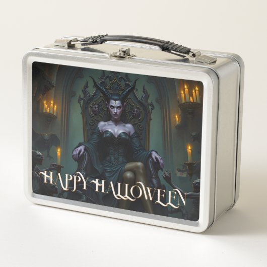 キャンドルライトの悪魔の女王 メタルランチボックス (正面)