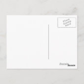 キャンドルライトの郵便はがき ポストカード (裏面)