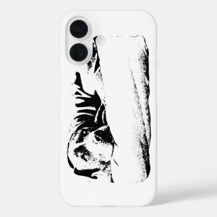 キャンドルライトの静けさ iPhone 16ケース