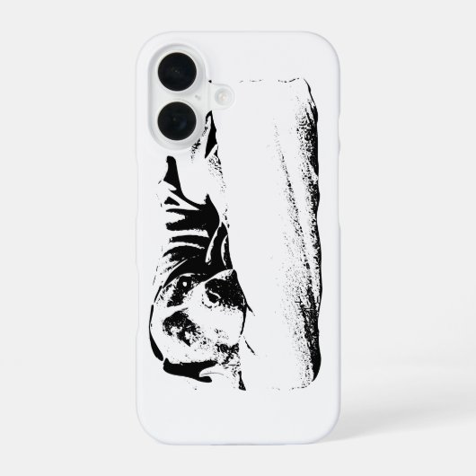 キャンドルライトの静けさ iPhone 16ケース (裏面)