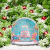 キャンドルライトケーキ付き誕生祝い (クリスマス)