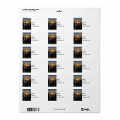 キャンドルライトサンセット ラベル (フルシート)