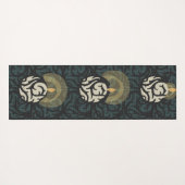 キャンドルライトスクロールタペストリーヨガマット ヨガマット (裏面(横))