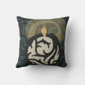 キャンドルライトスクロールタペストリー枕 クッション (裏面)