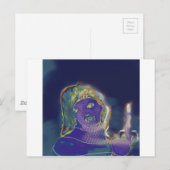 キャンドルライトフェード2 ポストカード (正面/裏面)