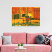 キャンドルライトプレリュード – ブライトンパビリオン音楽室 キャンバスプリント (インサイチュ (リビング))