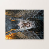 キャンドルライトホールのダークエンジェルクイーン ジグソーパズル (横)