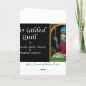 キャンドルライトムーンカード カード (裏面)