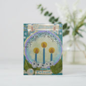 キャンドルライトムーンポストカード ポストカード (スタンド正面)