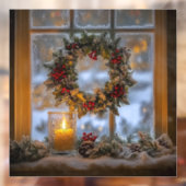 キャンドルライトリースウィンドウの固定 ウィンドウサイン (シート2)