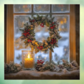 キャンドルライトリースウィンドウの固定 ウィンドウサイン (シート3)