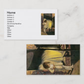 キャンドルライト名刺 名刺 (正面/裏面)