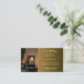 キャンドルライト名刺 名刺 (スタンド正面)