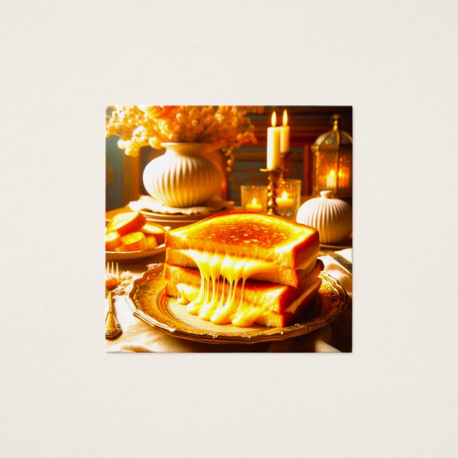 キャンドルライト心地よいミール：グリルチーズサンドイッチ (正面)