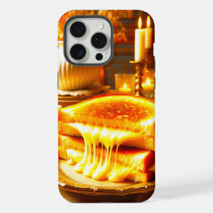 キャンドルライト心地よいミール:グリルチーズサンドイッチ iPhone 15 PRO MAXケース