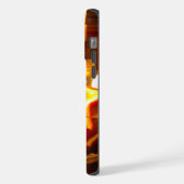 キャンドルライト心地よいミール：グリルチーズサンドイッチ iPhoneケース (左側面)