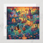 キャンドルライト記念館ディアデロスマートス 招待状 (正面/裏面)