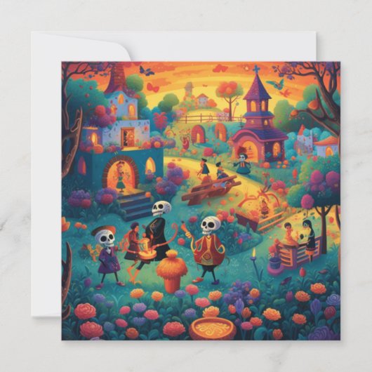 キャンドルライト記念館ディアデロスマートス 招待状 (正面)