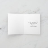 キャンドルライト-クリスマスの願い シーズンカード (内部)