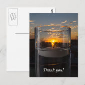 キャンドルライト・サンセット ポストカード (正面/裏面)