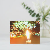 キャンドルライト ポストカード (スタンド正面)