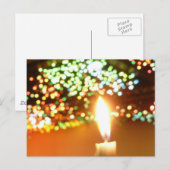 キャンドルライト ポストカード (正面/裏面)