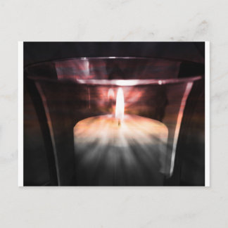 キャンドルライト ポストカード