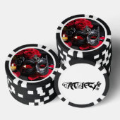 キャンドルライト ロマンス ポーカー チップ (積み重ね)
