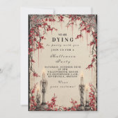 キャンドルライ幽霊のよく出るトハロウィンギャザリング 招待状 (正面)