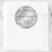 キャンドルラベルエレガント製品包装 ラウンドシール (バッグ)