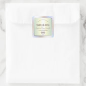 キャンドルラベルホログラフィック スクエアシール (バッグ)