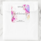 キャンドルラベル製品ラベルバラ金ゴールドラベル スクエアシール (バッグ)