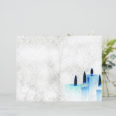 キャンドルヴィンテージパターンのスクラップブック紙 (スタンド正面)