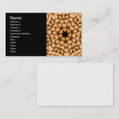 キャンドル万華鏡のように千変万化するパターン 名刺 (正面/裏面)