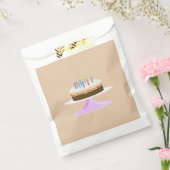 キャンドル付きアイスコーチョお誕生日ケーキ フェイバーバッグ (封をした状態)