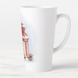 キャンドル付きキッチンタオル赤白熱［赤熱］光を放つ灯篭 カフェラテマグ