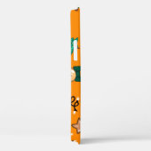 キャンドル付きクリスマスパターン、Tangerinesbackgrou Case-Mate iPhoneケース (裏面 / 右)