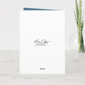 キャンドル付きクリスマスマ白熱［赤熱］光を放つウス シーズンカード (裏面)