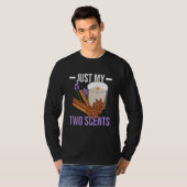 キャンドル作りのための私の2つの香り Tシャツ (正面フル)