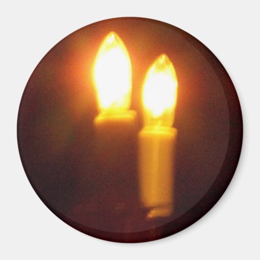 キャンドル写真 マグネット (正面)